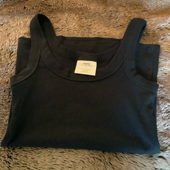 Shop 
Easy Standard Rib Fitted Racer Tank - Picture 7 of 8